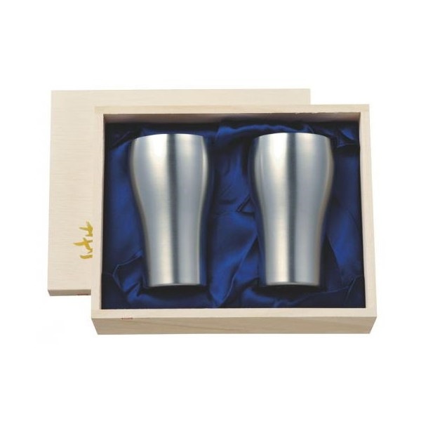 田辺金具 華 タンブラー 200m l艶消し桐箱2ヶセット