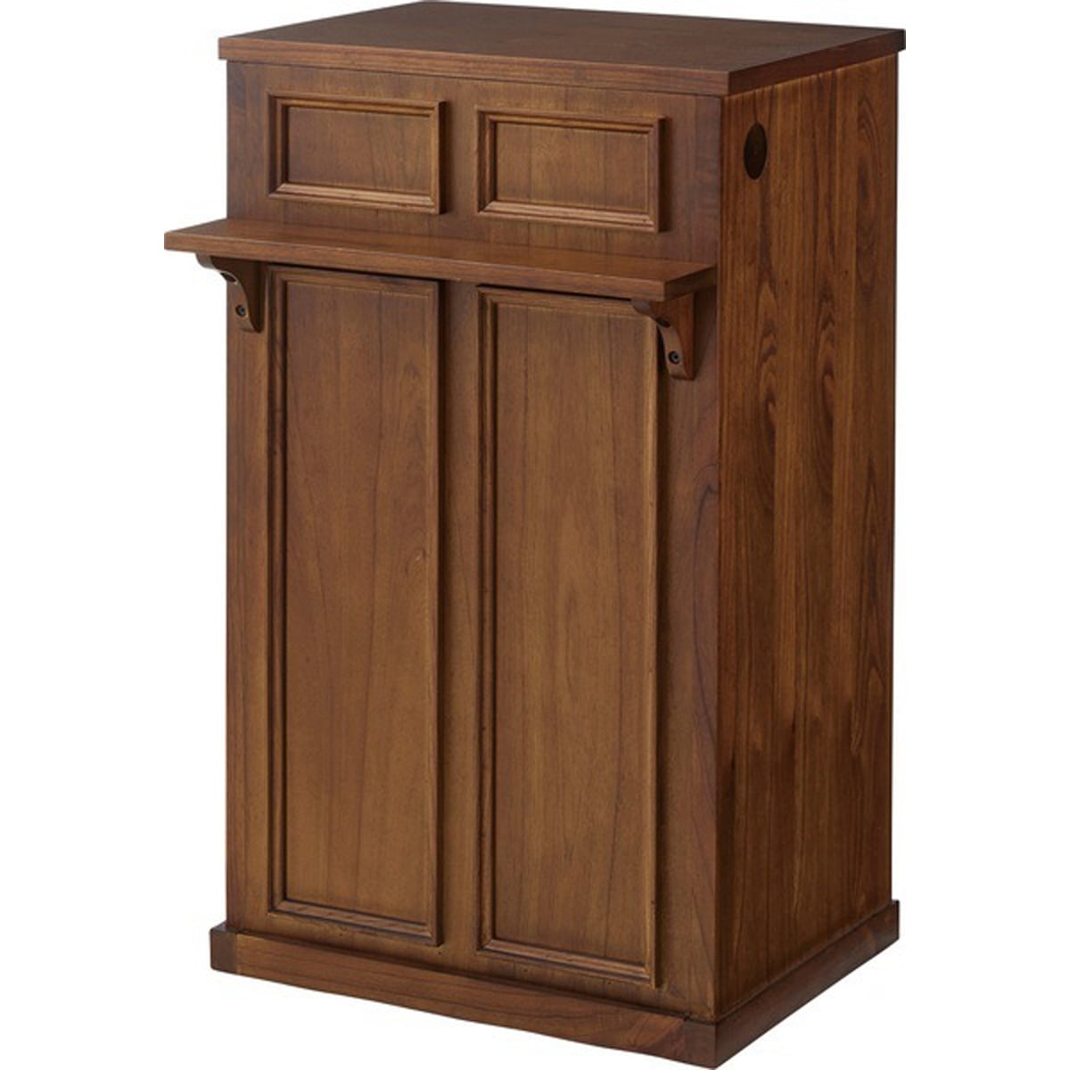 カウンター 天然木化粧繊維板 ミンディ 天然木 ミンディ ラッカー塗装 可動棚4枚