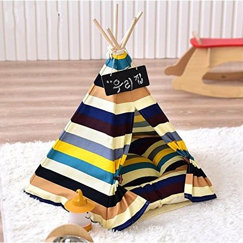 2枚1OO円OFF！緊急SALE!!!ペット ハウス 小屋 ペット テント ままごと プレイテント 組み立てる簡単 クッション付属