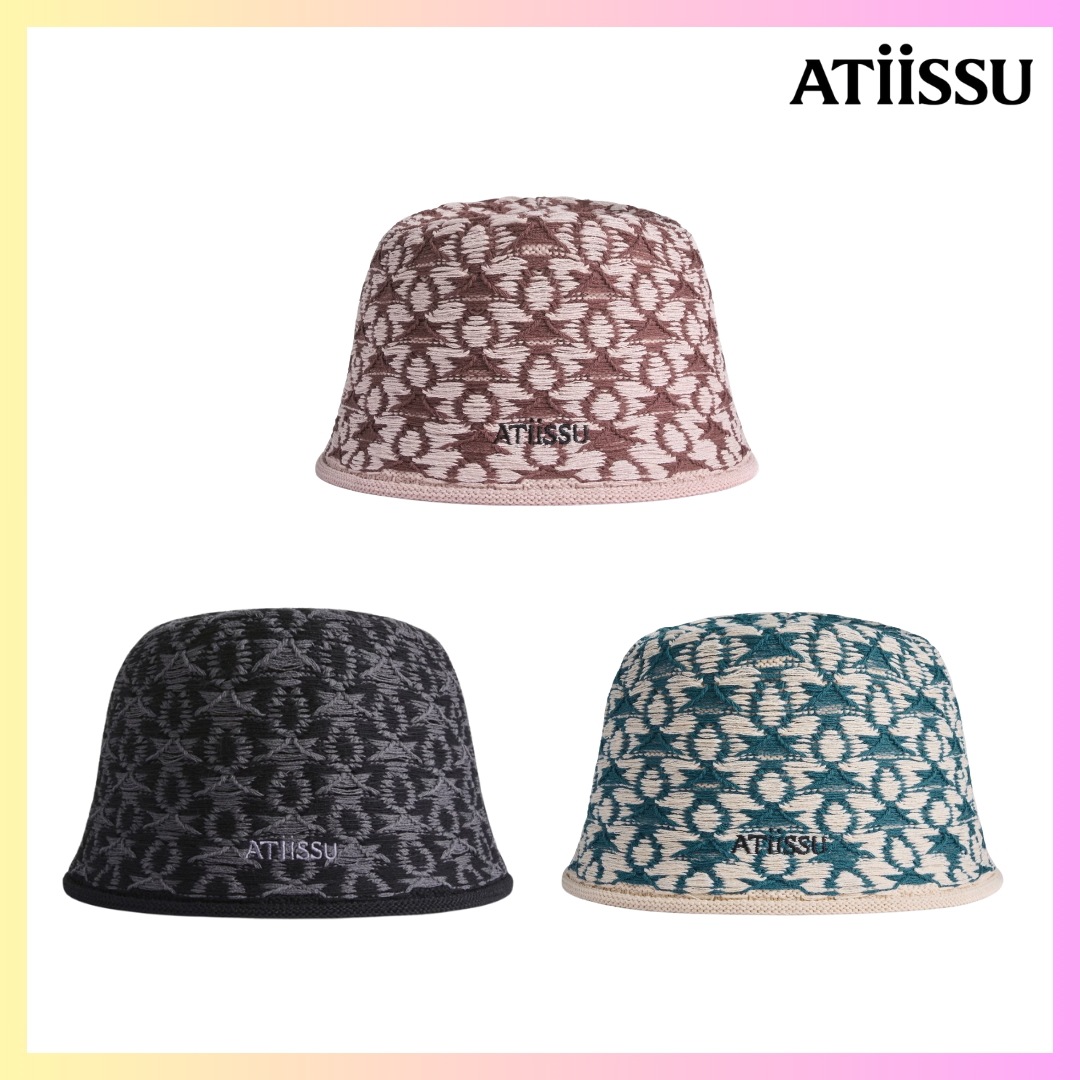 HOLI BUCKET HAT 3 COLORS + FREE OMAKE バケットハット レディース 夏 バケットハット コットンピンク バケットハット通気性 帽子 レディース軽量 バケットハット