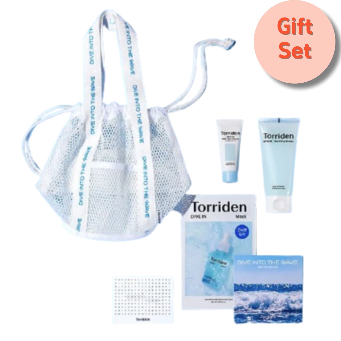 [ 企画セット] DIVE INTO THE WAVE (スージングクリーム100ml+マスクパック1枚+日焼け止め20ml)