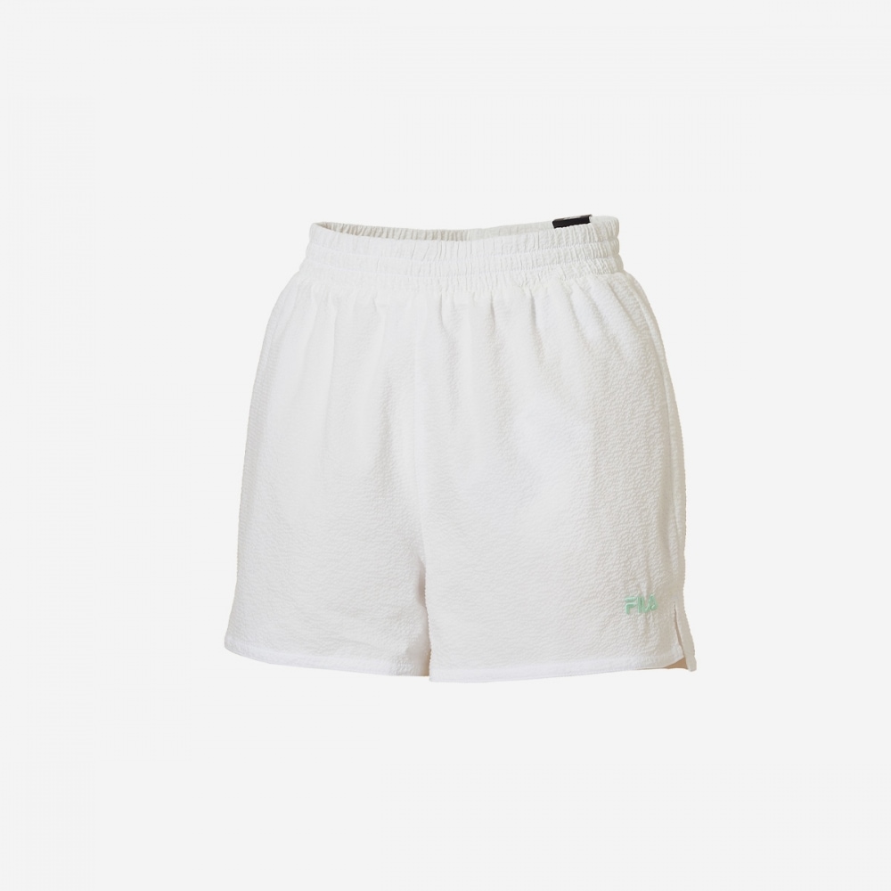 フィラ 女性用シーサッカーショーツ FS2TRG2451F-OWH