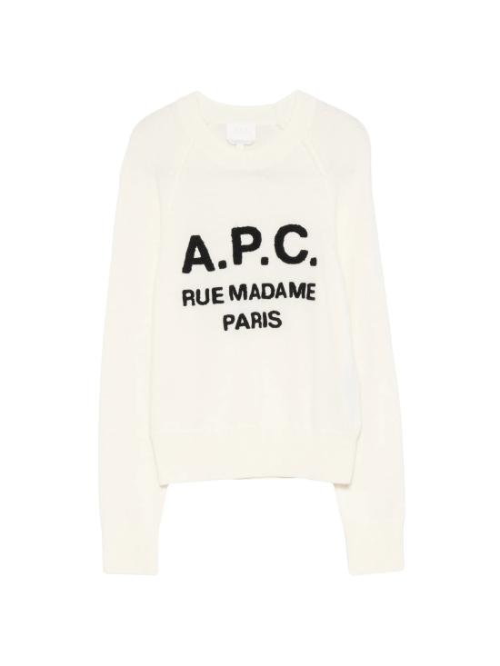 A.P.C. Women Sweater WVAXUF23501 AAD Bianco