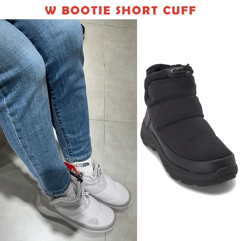 韓国正規品保証 関税負担なし NS99P51A W BOOTIE SHORT CUFFデイリー 基本 着装 男子 女子 人気 韓国 ファッション 男女共用 アウトドア