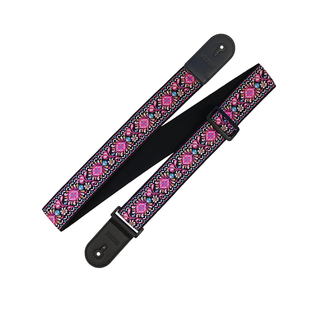 Richterシリーズ Retroシリーズ ナイロンギターストラップ 1771 ピンク レトロジャカードニット 5,377円