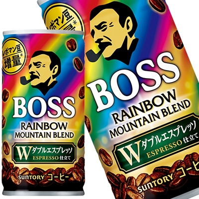 サントリー ボス レインボーマウンテンブレンド 185g缶60本[30本2箱]【34営業日以内に出荷】
