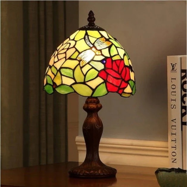 テーブルライト 卓上ライト おしゃれ 卓上照明 ステンドグラス 照明 照明器具 スタンドライト イン