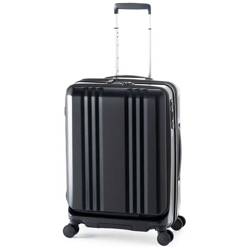 A.L.I　ハードキャリー デカかるEdge フロントオープンタイプ マットブラック [TSAロック搭載 /55(+10)L /3泊～5泊]　ALI07722FW