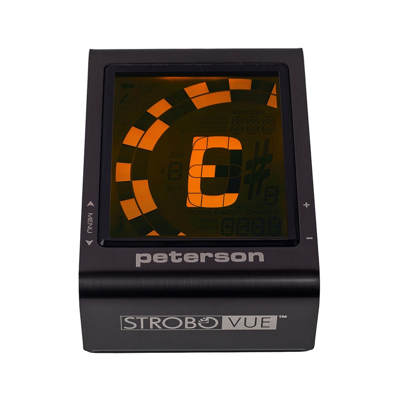 StroboVue ペダル型ストロボチューナー 高精度 ギター/ベース対応 チューナーペダル プロ仕様 SSVUE 403883
