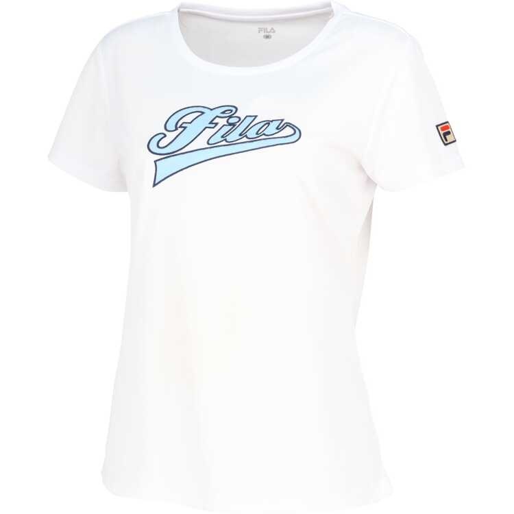 アップリケTシャツ（レディース） M ホワイト #VL2866-01