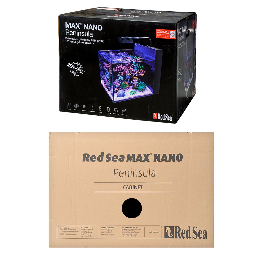 ６０Ｈｚ　レッドシー　ＭＡＸ　ＮＡＮＯ　Ｇ２　ペニンシュラセット　４５ｃｍ水槽　黒　西日本用　ＣＲＣ10―11―03―92―00