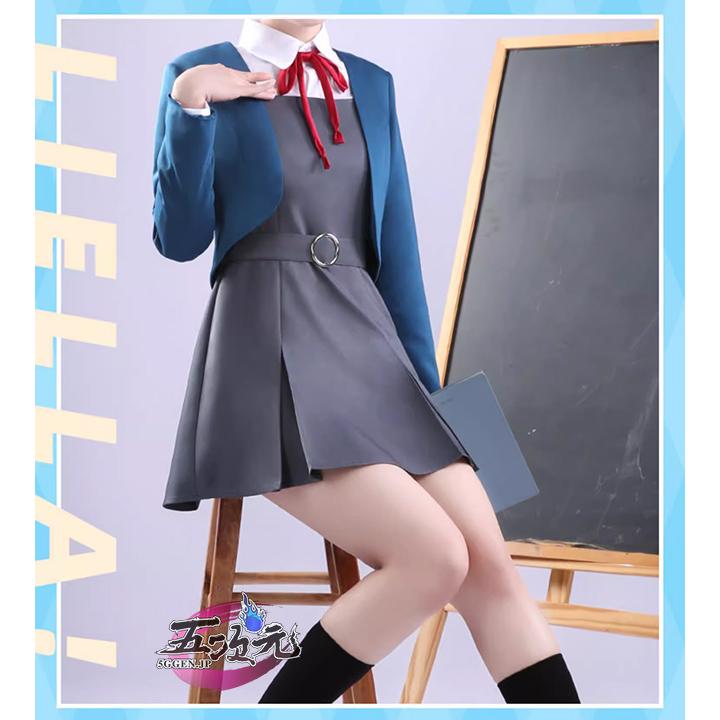 【即納】コスプレ コスチューム いしょう 　LoveLive!Superstar!!　唐可可 　澁谷しぶや かん　嵐千砂都　結ヶ丘女子高等学校　コスプレ　衣装　ウィッグ　靴