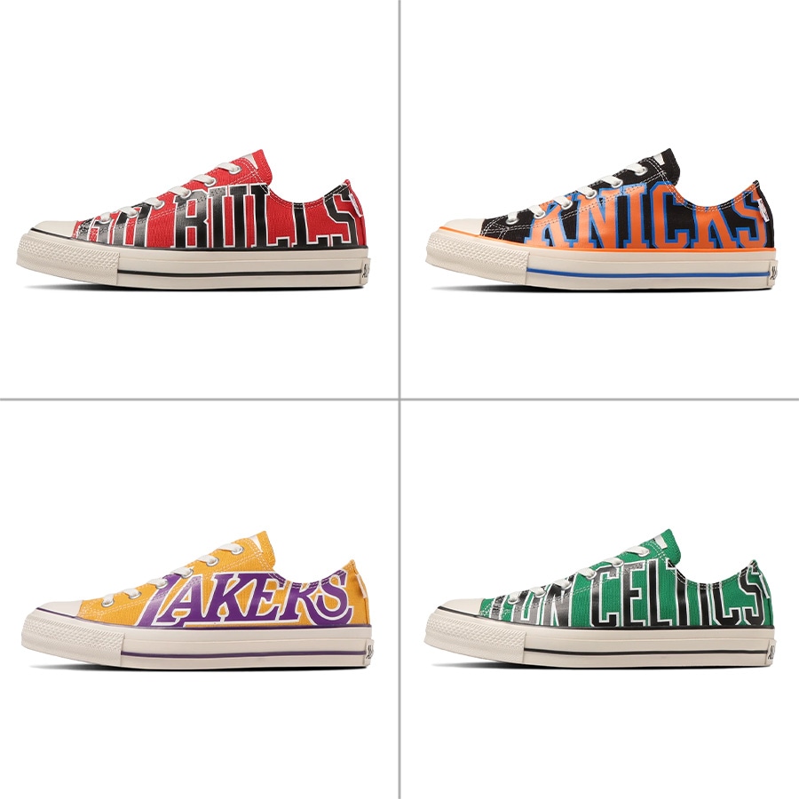 ALL STAR R NBA OX メンズ スニーカー 4色展開 コラボレーションモデル