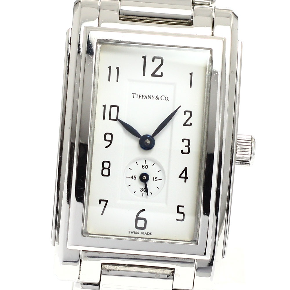 ティファニー TIFFANY&Co. Ref.19291316 グランドクォーツレゾネーター スモールセコンド クォーツ メンズ 保証書付き_919182【中古】