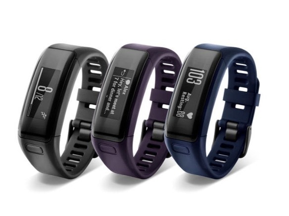 スマートウォッチ　ガーミン　garmin vivosmart HR 黒色　ヴィヴォスマート　アクティブトラッカー　　ガーミンコネクト対応