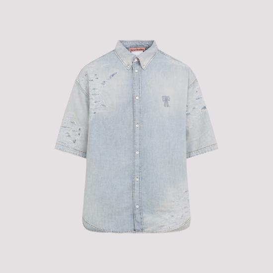 ACNE STUDIOS Men Long Tops BB0679 228 LIGHT BLUE