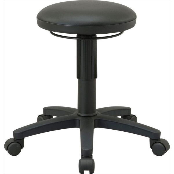 RZR-104BK ラウンドレバーチェア ブラック メーカー直送