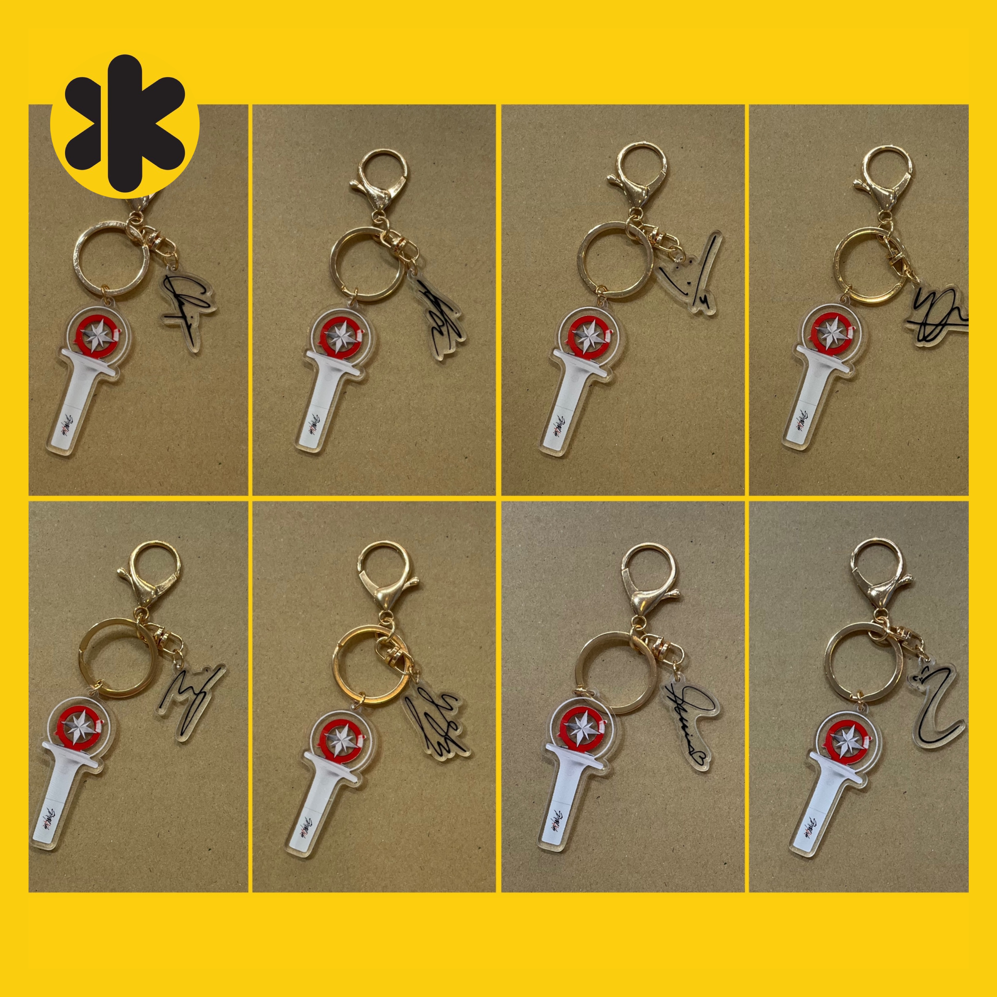 Qoo10] STRAYKIDS ペンライト キーホル : KPOP