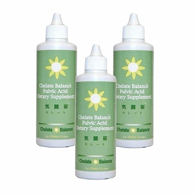 ミネラルバランスを整える 飲むフルボ酸 気麗留 キレイト ミヤモンテ社 100ml 3本