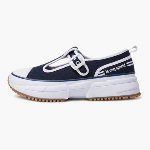 スニーカー KQF QQ122LCR17-NVY JVアバンサンデーメリージェーン/NAVY