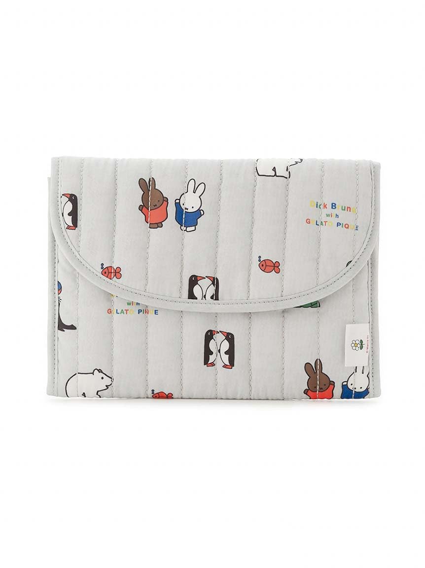 [ジェラート ピケ] DickBruna キルティング総柄母子手帳ケースM PWGG254543 レディース GRY