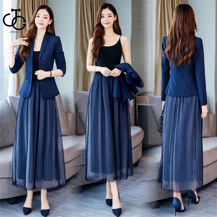 レディーススカートスーツセット2点セット スーツジャケット 春 夏 秋 大きいサイズ スカートセット スリム 薄い OL出勤服30%までに制限