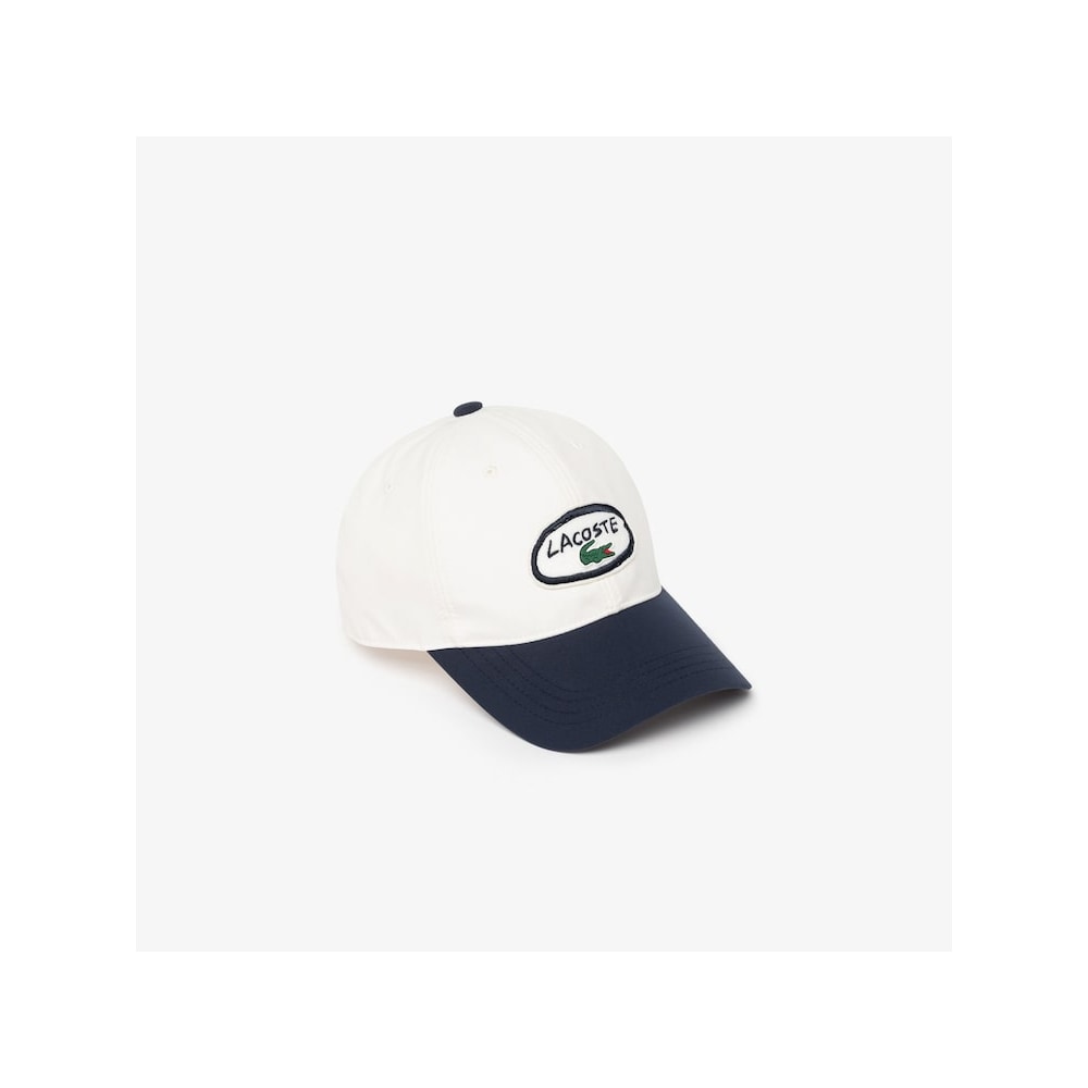 LACOSTE ユニバーサルスポーツカラーブロックゴルフベースボールキャップ RK243E-55G 70V Q2NRK243E-55G70V