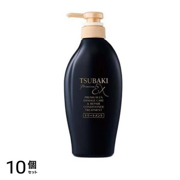 ツバキ(TSUBAKI) プレミアムEX ダメージケア&リペア トリートメント 450mL (本体) 10個セット