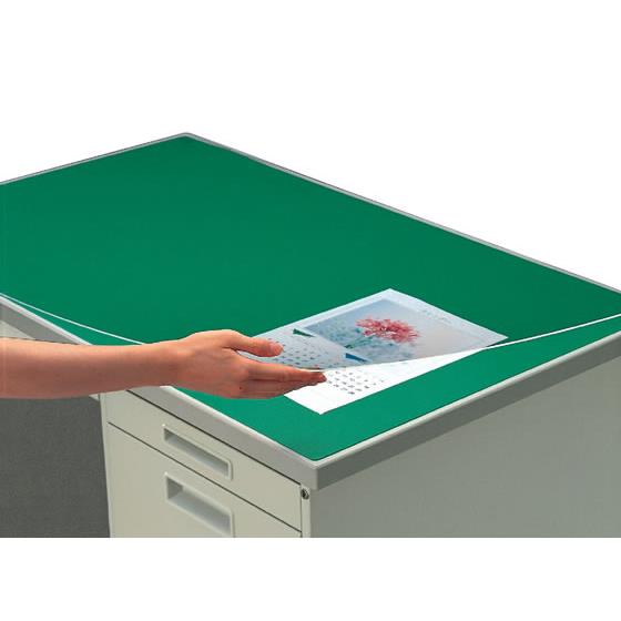 デスクマット硬質下敷付 987×587mm コクヨ ﾏ-106