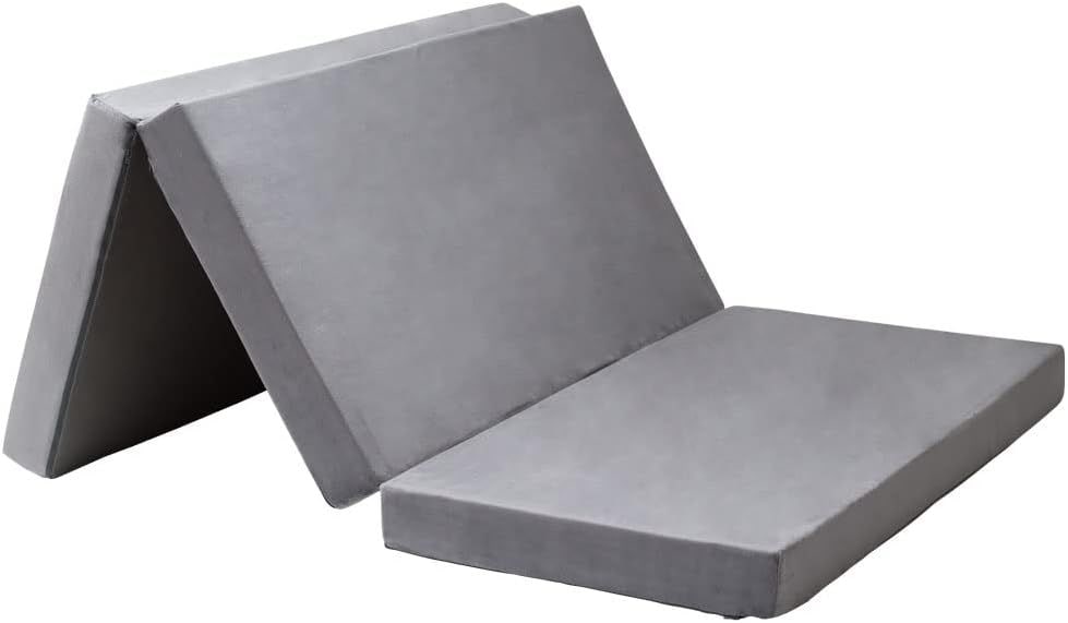 アイリスプラザ 抗菌防臭 高反発ウレタンマットレス 厚さ10cm さらふわ選べるカバー 硬め190N 高密度25D 安心のエコテックス規格100認証 圧縮梱包でお届け セミダブル グレー KUM3-F