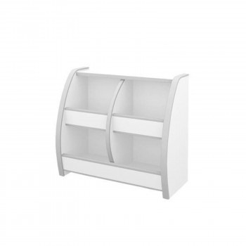 知育家具 EVAキッズシリーズ おもちゃばこ 幅65cm OB-65M　W/ホワイト