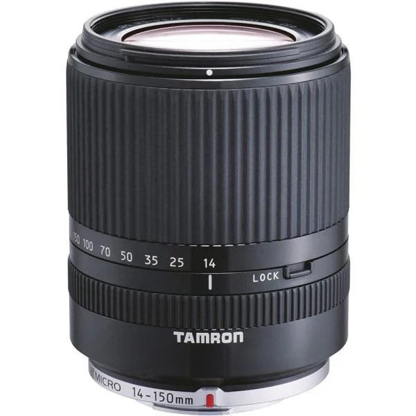 【中古】タムロン TAMRON 高倍率ズームレンズ 14-150mm F3.5-5.8 DiIII マイクロフォーサーズ用 ミラーレスカメラ マイクロフォーサーズ専用 ブラック C001F-BLACK