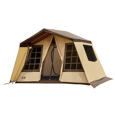 他サイト： テント オーナーロッジ タイプ52R サンドベージュ×ダークブラウン 2252の商品画像