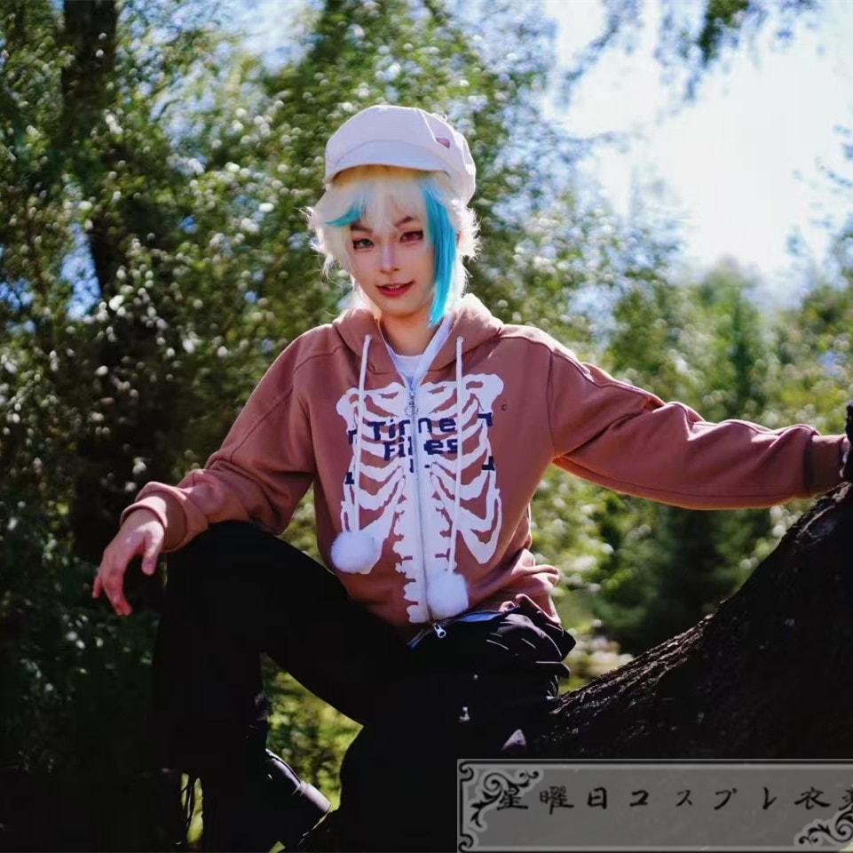 在庫品 VTuber にじさんじ アザ Aza 冬服 マフラー付き コスプレ衣装 コスチューム