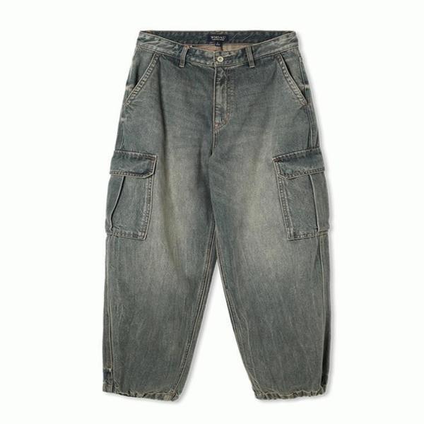 ヴィンテージデニムカーゴパンツ / Vintage Denim Cargo Pants(U)_A WHTJF4T31U
