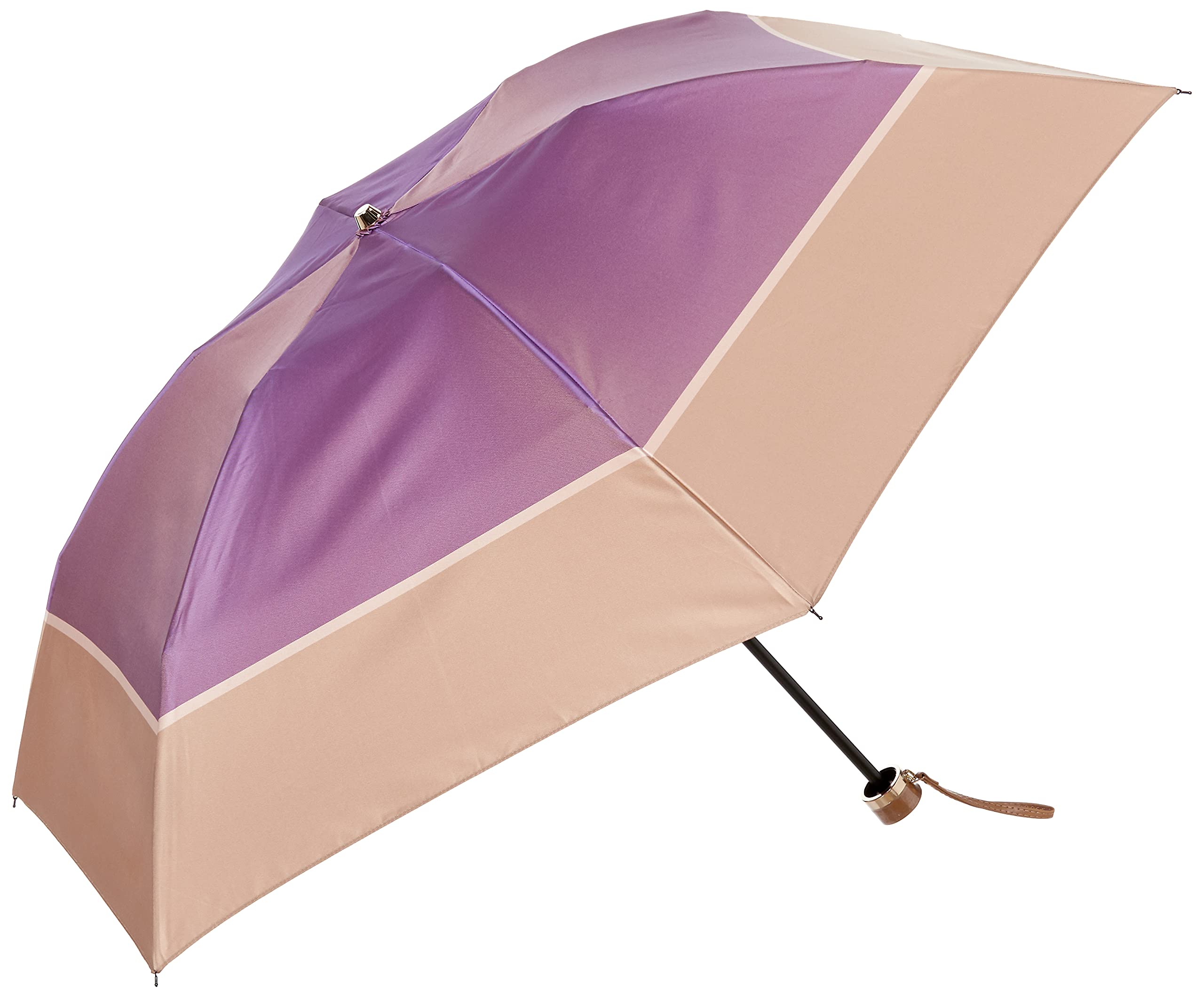 [ムーンバット] 傘 MOONBAT(ムーンバット) LANVIN COLLECTION (ランバンコレクション) ツイル先染 雨傘 おりたたみ傘 バイカラー シンプル オシャレ かわいい ギフト レ