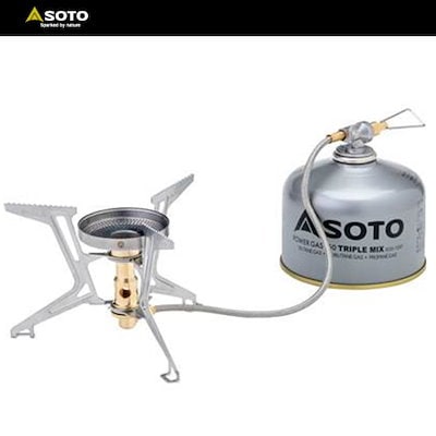 他サイト： SOTO ソト FUSION TREK フュージョントレック マイクロレギュレーターバーナー SOD-331 アウトドア キャンプ 分離型 軽量 即納ありの商品画像