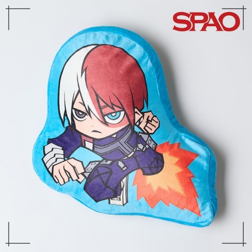 SPAO公式 僕のヒーローアカデミア クッション (BLUE)