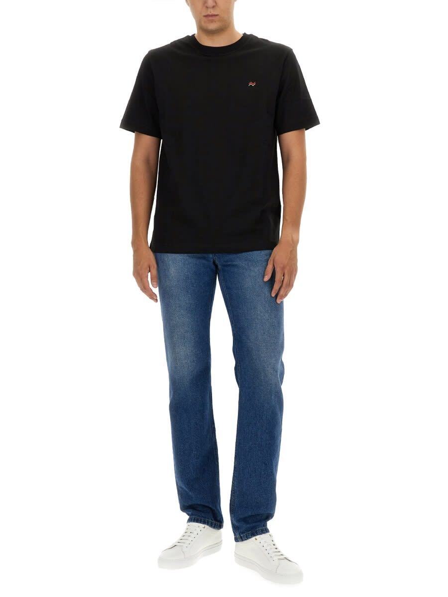 US23WL0K_BJ00IE93911 ブラック 秋冬2024 Tシャツ メンズ ia