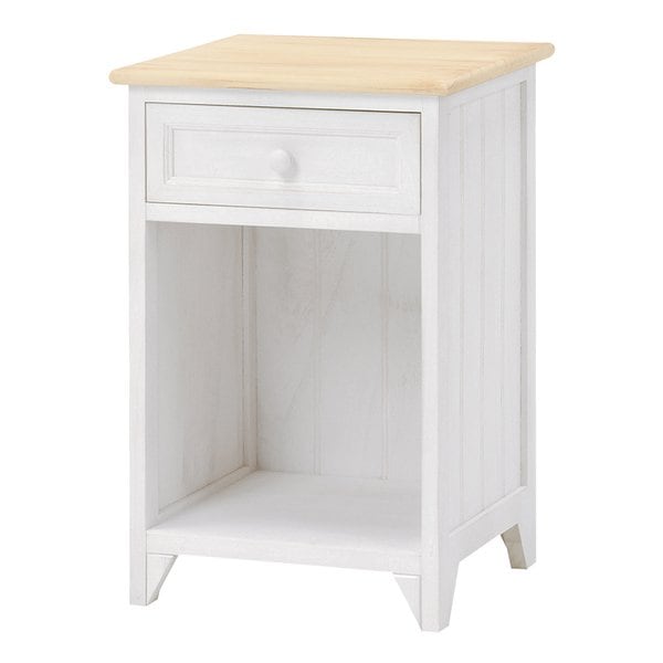 サイドチェスト フレンチカントリーサイドチェスト ホワイト 幅35 MCH-5279NAW