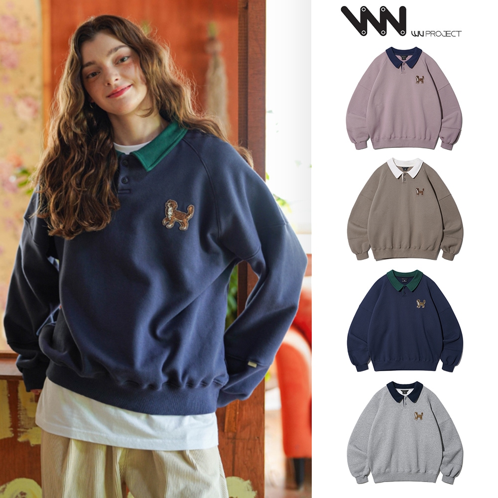 [WV PROJECT] Cup Scout Collar Sweatshirt