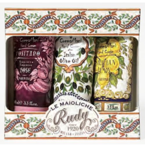 ルディ(Rudy) 三和トレーディング Le Maioliche ル・マヨルカ Hand Cream Gift Set ハンドクリームギフトセッ