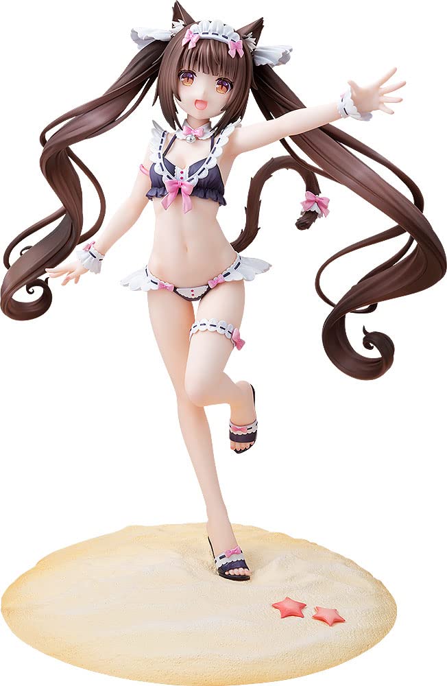 KDcolle ネコぱら ショコラ メイド水着ver. 1/7スケール プラスチック製 塗装済み完成品フィギュア KK14051