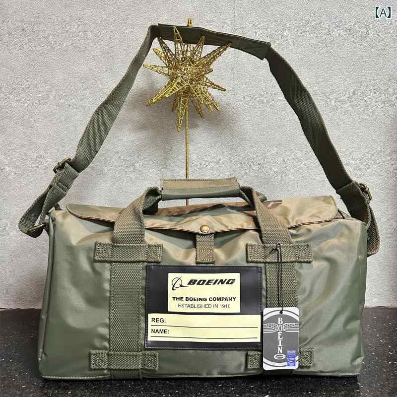 バッグ　ハンドバッグ　トラベル カナダの Redcanoeの 共同 Boeing フライト バッグ オーバーナイト ハンドヘルド メッセンジャー フィットネス 旅行用