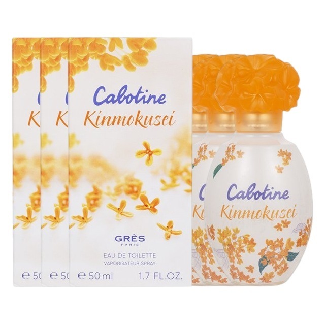カボティーヌ　キンモクセイ　オードトワレ 50ml x 3 お得な3個セット