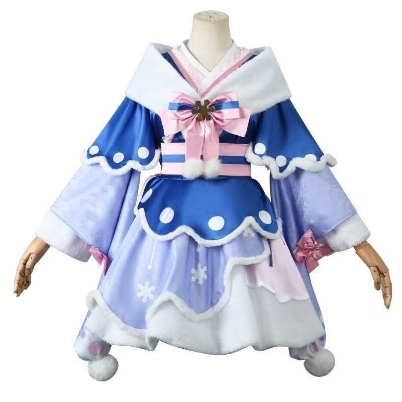 バーチャルアイドルミライアcos服2023miku雪コスプレ女装lolitaスーツ