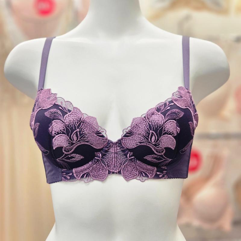 華やかなレースフルカップモールドブラジャー(BR6836) 2