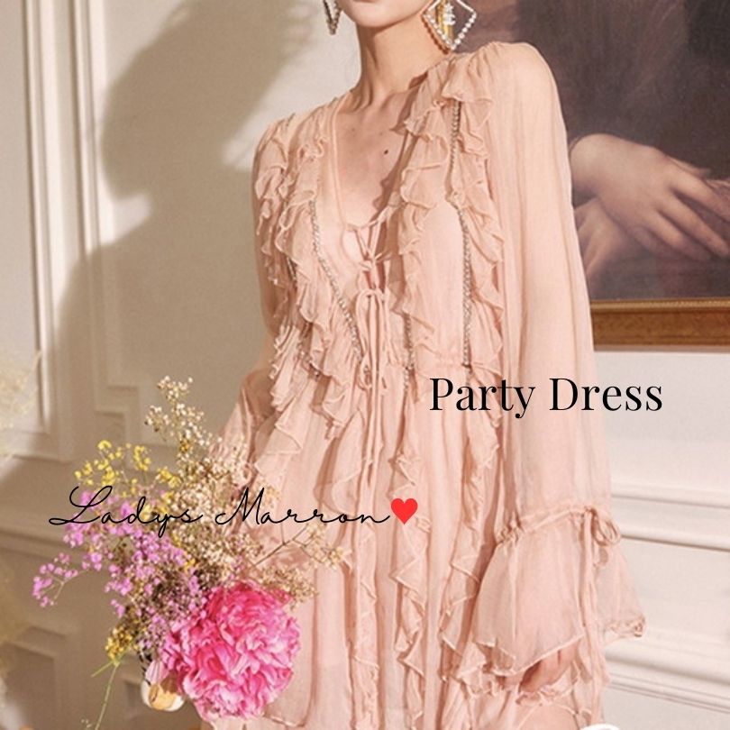 2点購入で200円割引利用可能なポイント ミニドレス ドレスミニ 結婚式ミニドレス キャバ嬢ドレス ミニドレス可愛い フリルドレス リゾートドレス サマードレス 夏ミニワンピ ミニワンピース フリル