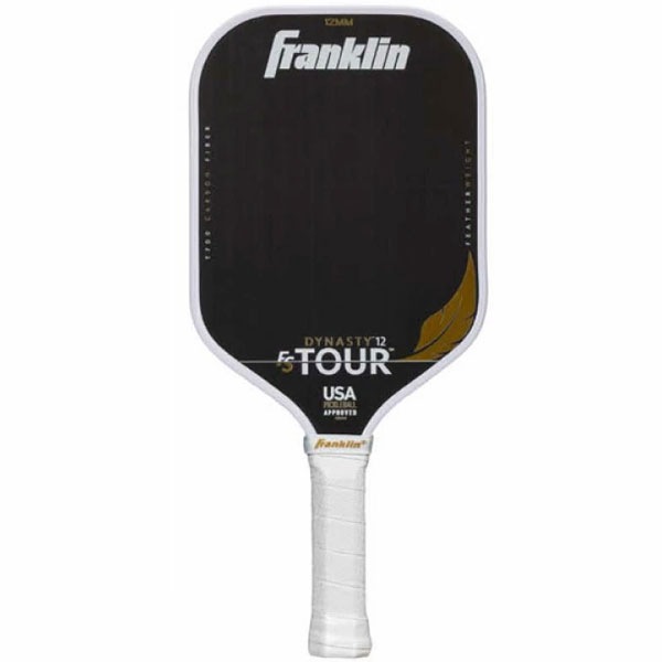 Franklin フランクリン FS TOUR DYNASTY 12MM WHITE ダイナスティ フェザーウエイト 12mm パドル ピックルボール 59244
