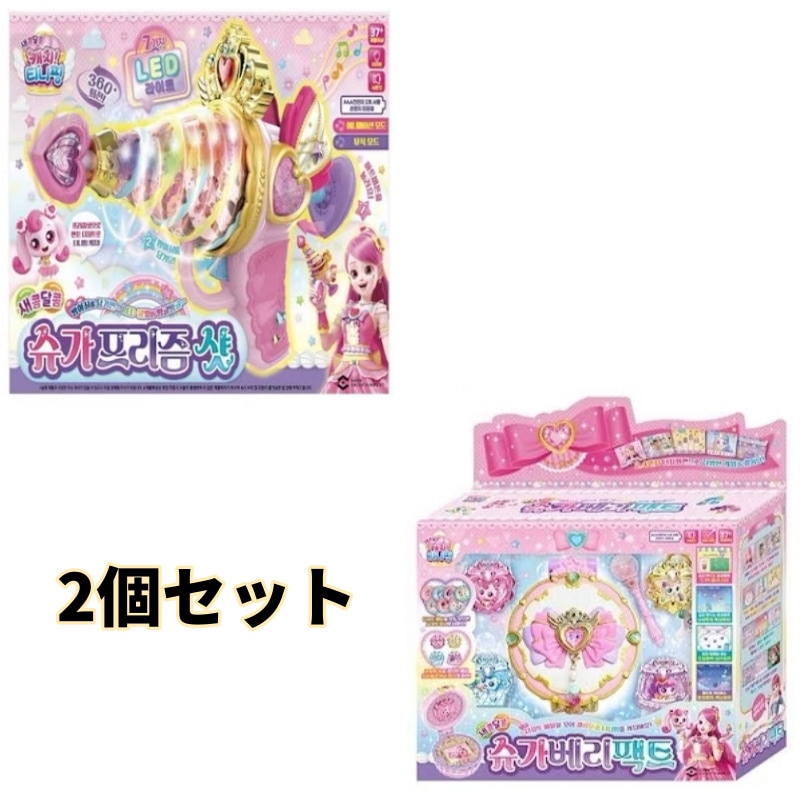 キャッチ!ティーニーピン/シーズン4/甘酸っぱい/シュガベリーファクト+シュガープリズムショットセット/キャッチティーニーピン/シュガ/ベリー/ファクト韓国公式正品/2023/新型